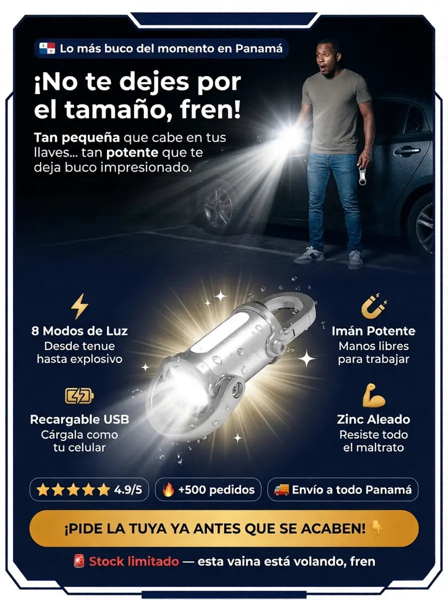 Portable Keychain Flashlight